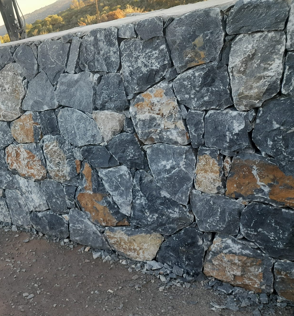 Betonarme & Taş Duvar